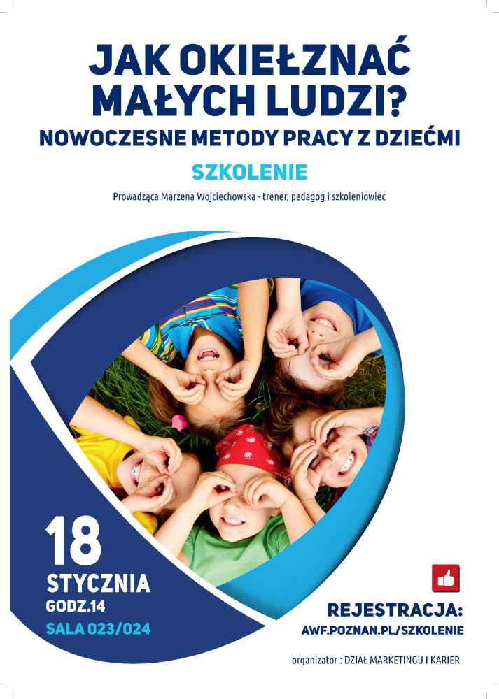 PLAKAT AWF 59 84 4szt plakat Nowoczesne metody pracy z dziecmi