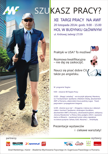 targi pracy plakat B2 2014