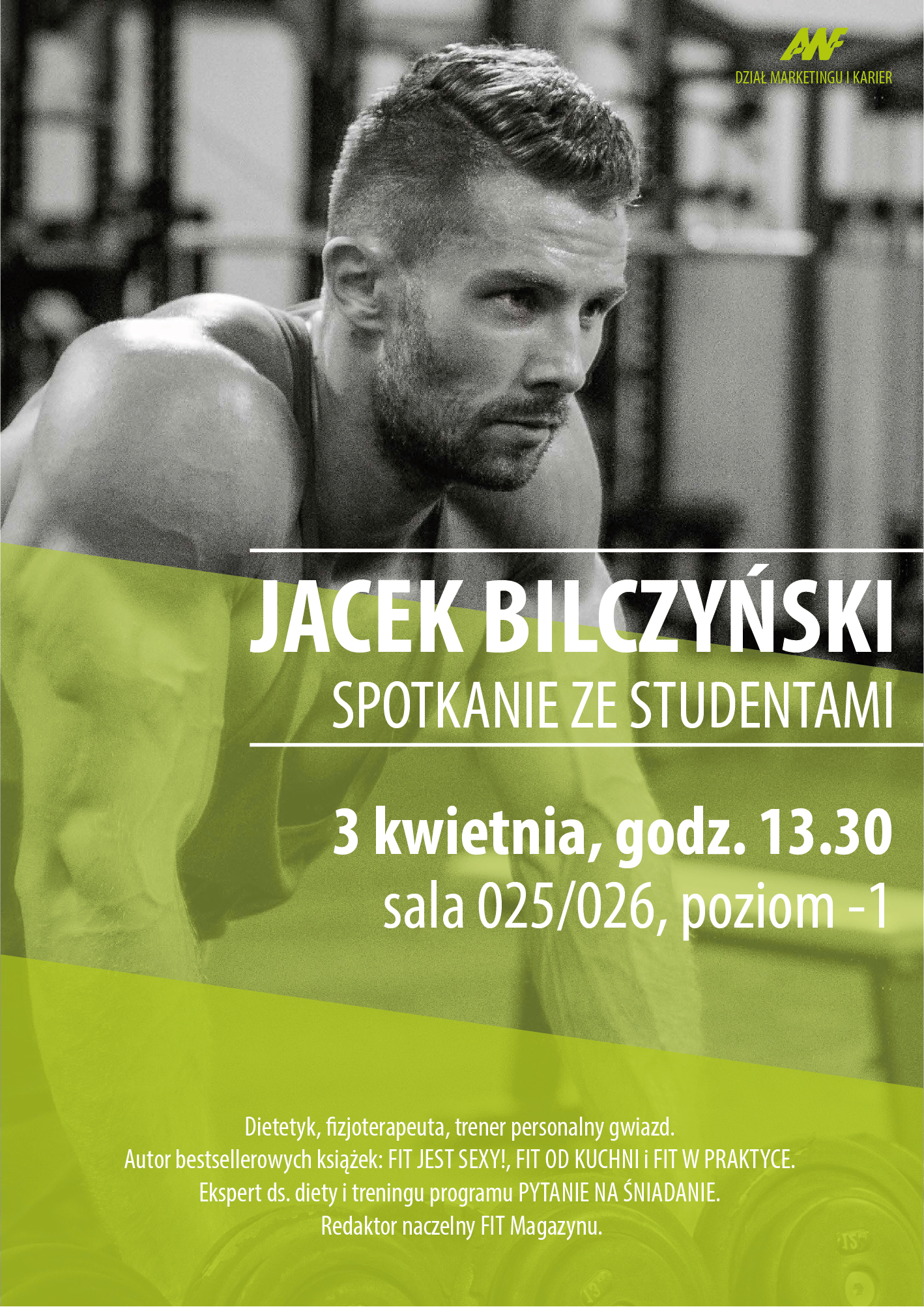 Jacek Bilczynski gosciem AWF